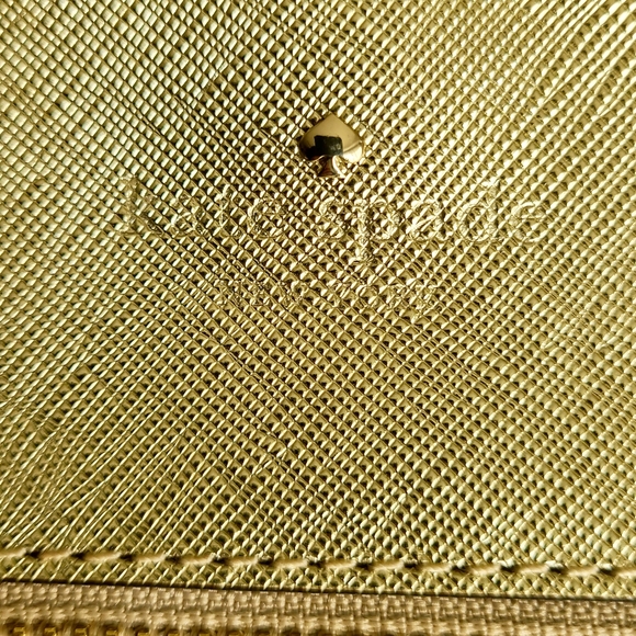 Rare Kate Spade Cedar Street Tenley Gold Crossbody Leather Bag - Picture 2 of 16